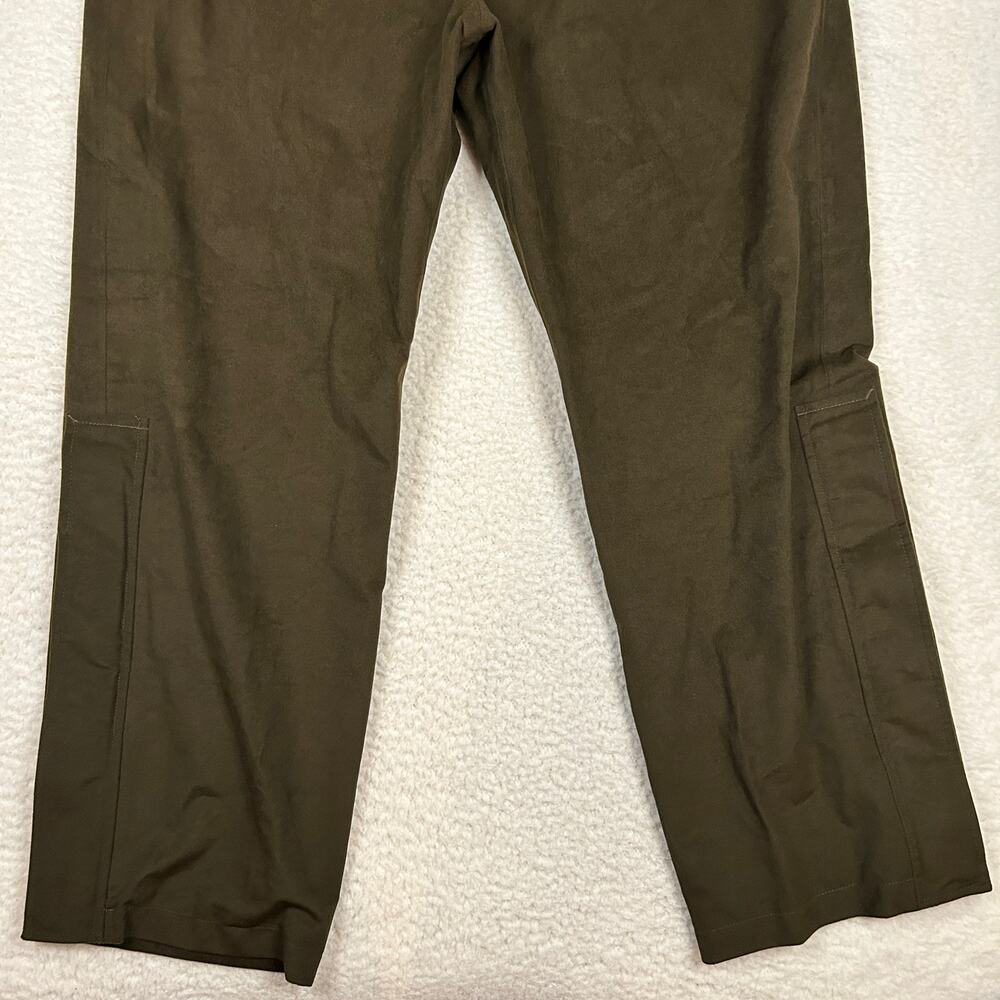 Whitewater Outdoors Mens XL Gore Tex Hunting Pants Ankle Zip Lined Forest Green - Picture 3 of 9